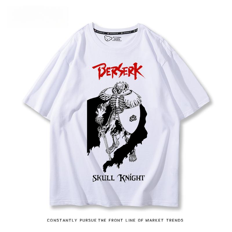Berserk anime potisk osobnosti 100% bavlna tričko léto venkovní ležérní pohodlný trend street pánské oblečení