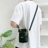 Borsa a tracolla impermeabile in nylon da donna per telefono, borsa a marsupio piccola, custodia da cintura, portafoglio