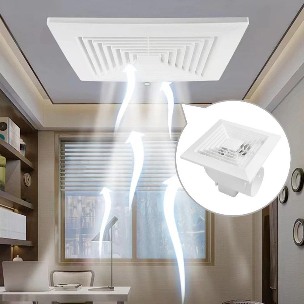 Geräuschreduzierung Integrierter Deckenlüfter ABS Geräuschreduzierungsventilator Für Küche Badezimmer