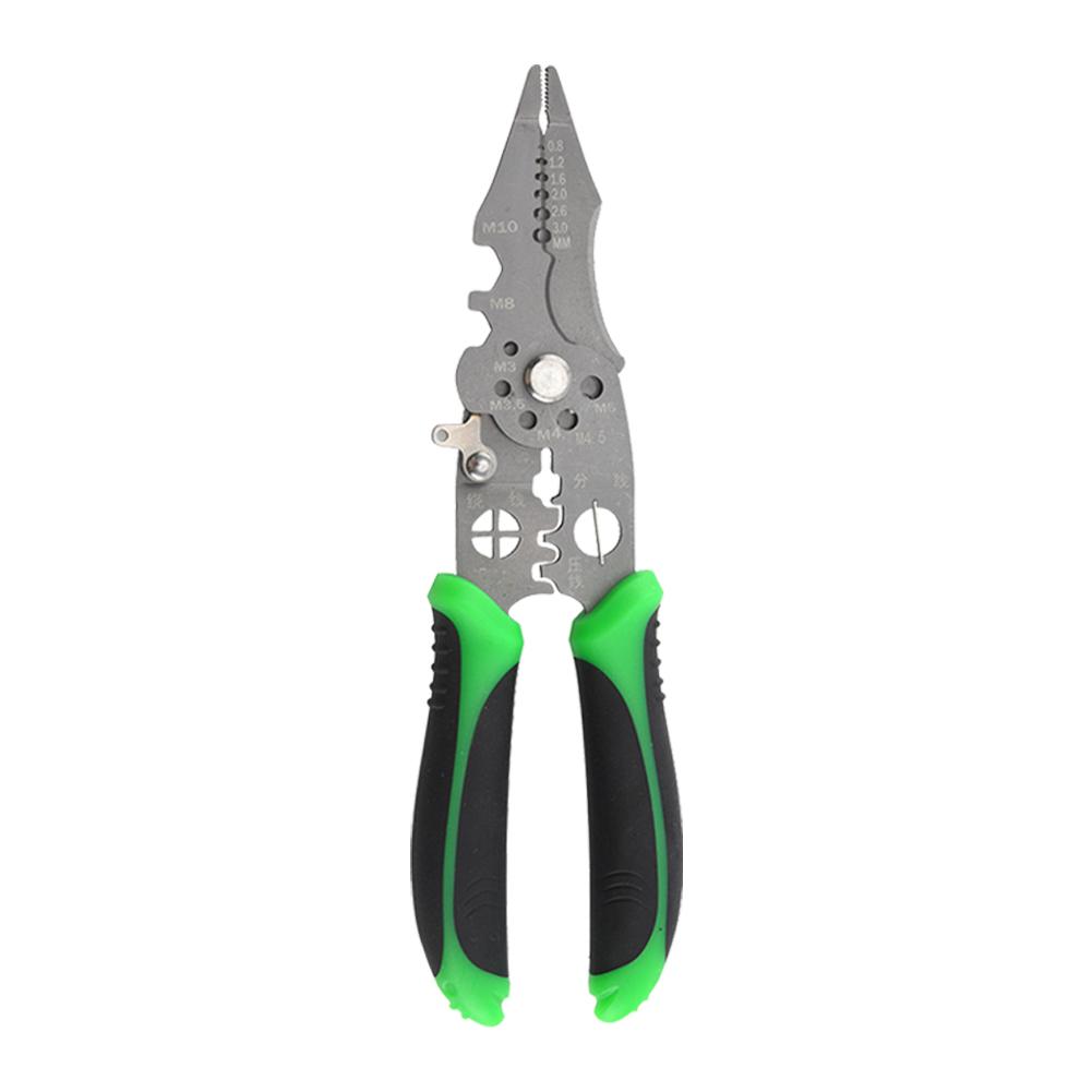 Multiuse Wire Stripper Decrustation Pliers Adjustable Electrical Wire Stripping Tool Wire Stripper Crimper For Electrical Cable