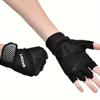 Fitness Half Finger Gloves Men And Women Wrist Guard Sports Dumbbell Riding Non Slip Horizontal Bar Exercise Training