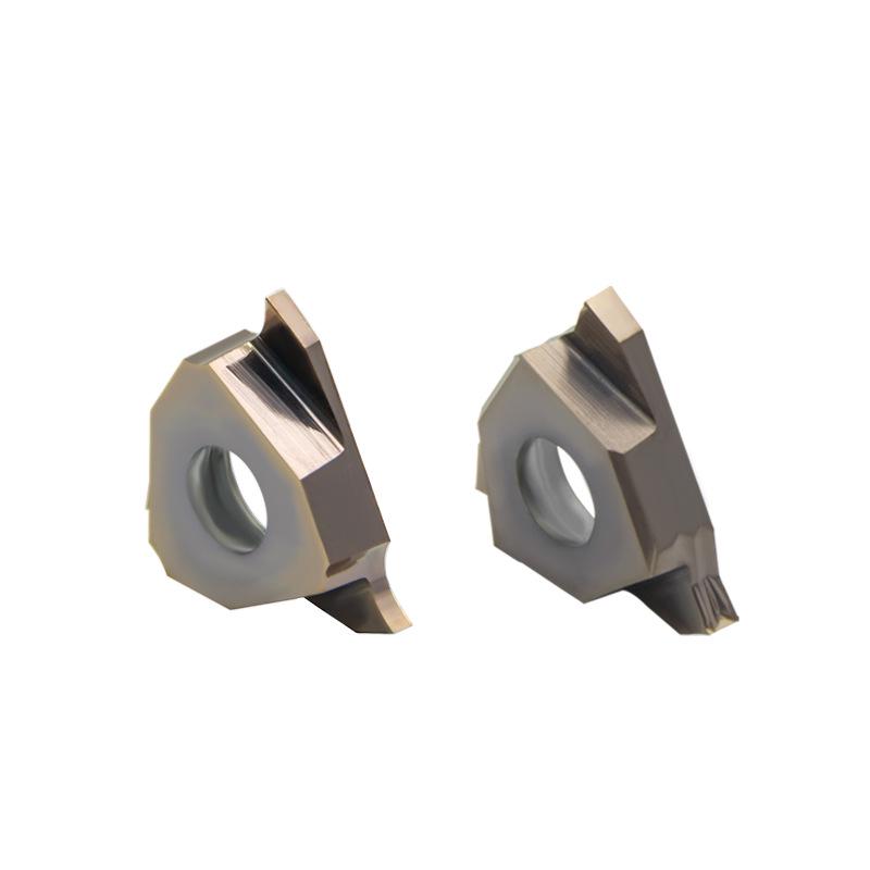 CNC TGF32R Triangular Groove Insert: Precision Circlip Grooving Tool for Swiss-Type Lathes