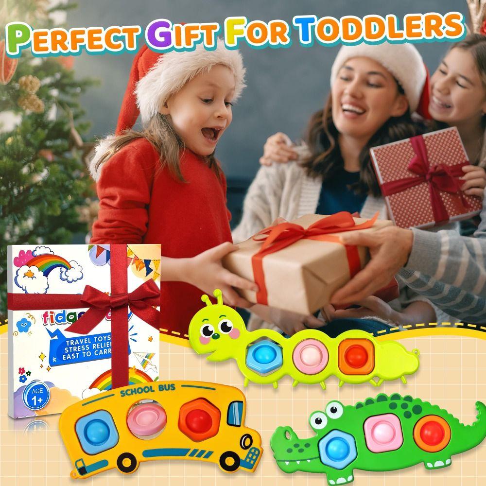 Early Education Finger Press Toys Fine Training Montessori Toy  for Toddlers 1 2 3 Year Old