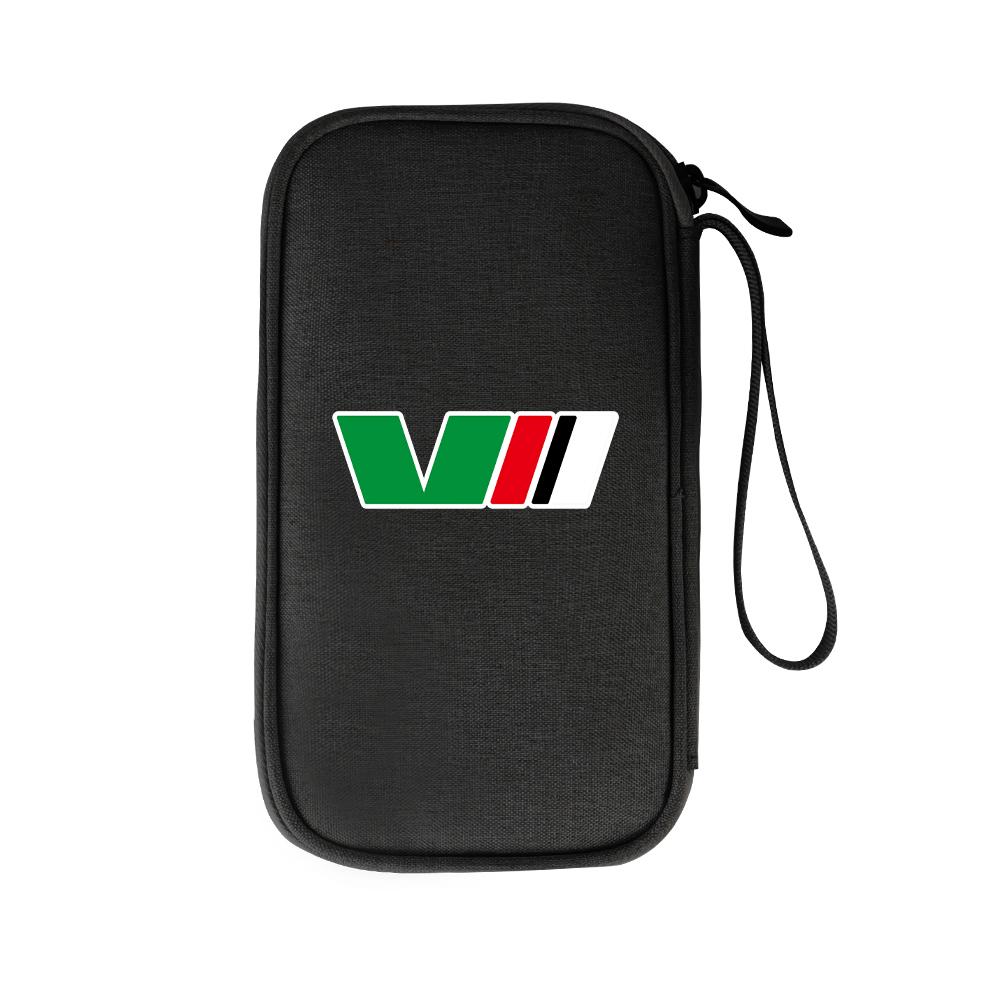 Car Travel Organizer Portable Key Case Earphone Storage Bags For Skoda S Octavia A5 3 VII VRS Vision Kodiaq Favorit Rapid Fabia WD8