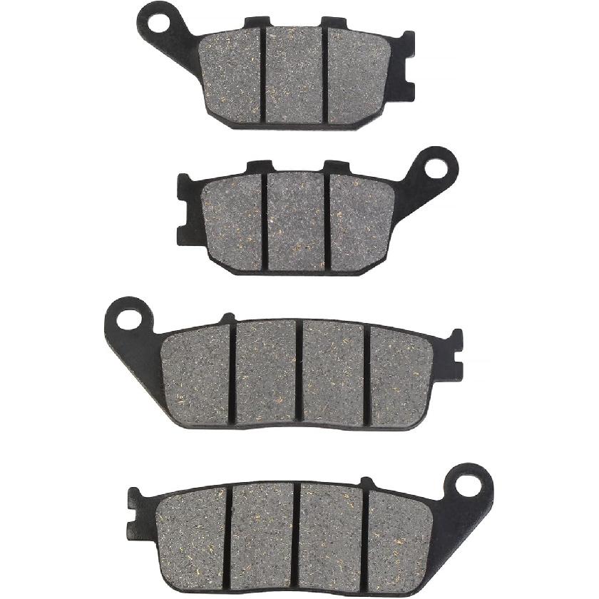 

Комплект передних и задних тормозных колодок AHL для Honda VTX1300 S Retro/C/R/T 2003-2013 / VTX1300 VTX 1300 C/R/S Retro 2003-2006 / VT1300 CXA Fury (Модель без АБС) Semi-metallic