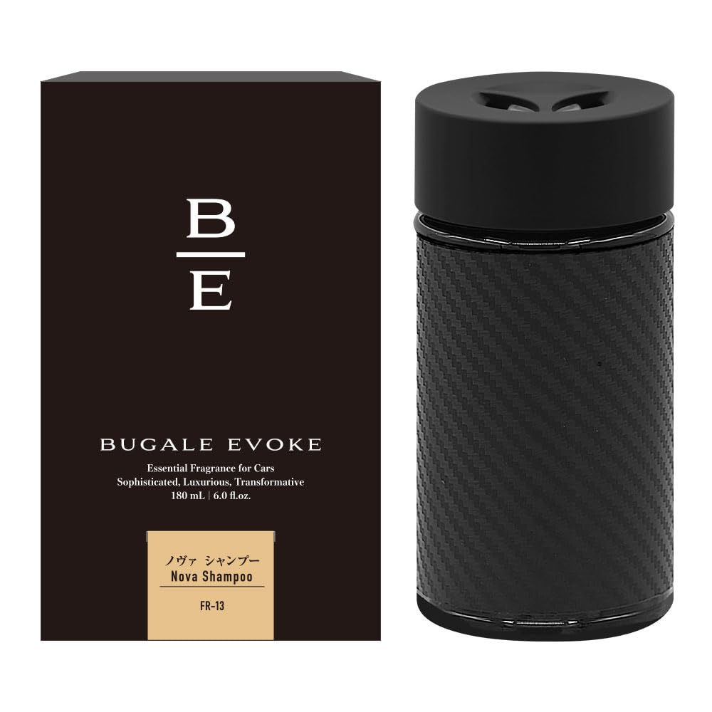 AUG Car Air Freshener BUGALE EVOKE LIQUID Nova Shampoo 180ml FR-13