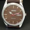 JAPAN VINTAGE REFURBISHED SEIKO AUTOMATIC 6309A MENS BROWN DIAL WATCH A443178-1