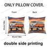 Funda de cojín para funda de almohada de furgoneta de acuarela, para viajar a la playa, sofá, cama, coche, fundas decorativas para sala de estar