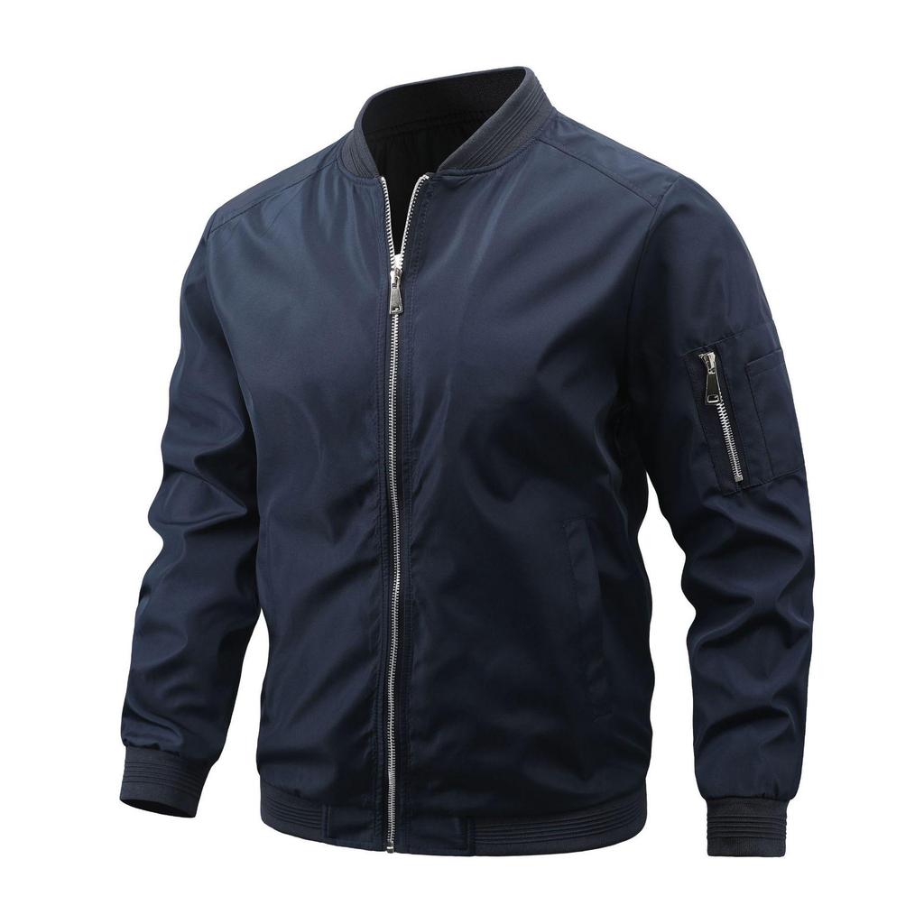Men's European Slim Fit Baseball Jacket - Spring/Autumn
