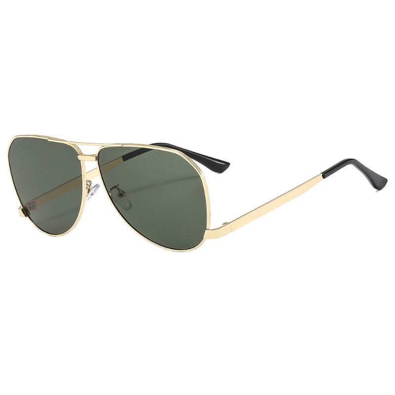 New Large Frame Sunglasses Men Woman Vintage Trendy Pilot Driving Sun Glasses UV Protection Sunglass High Quality Oculos De Sol