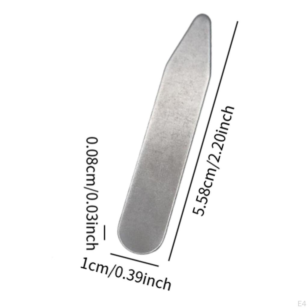 12ks podpůrný systém límce pro pánské košile Dámská uniforma Party
