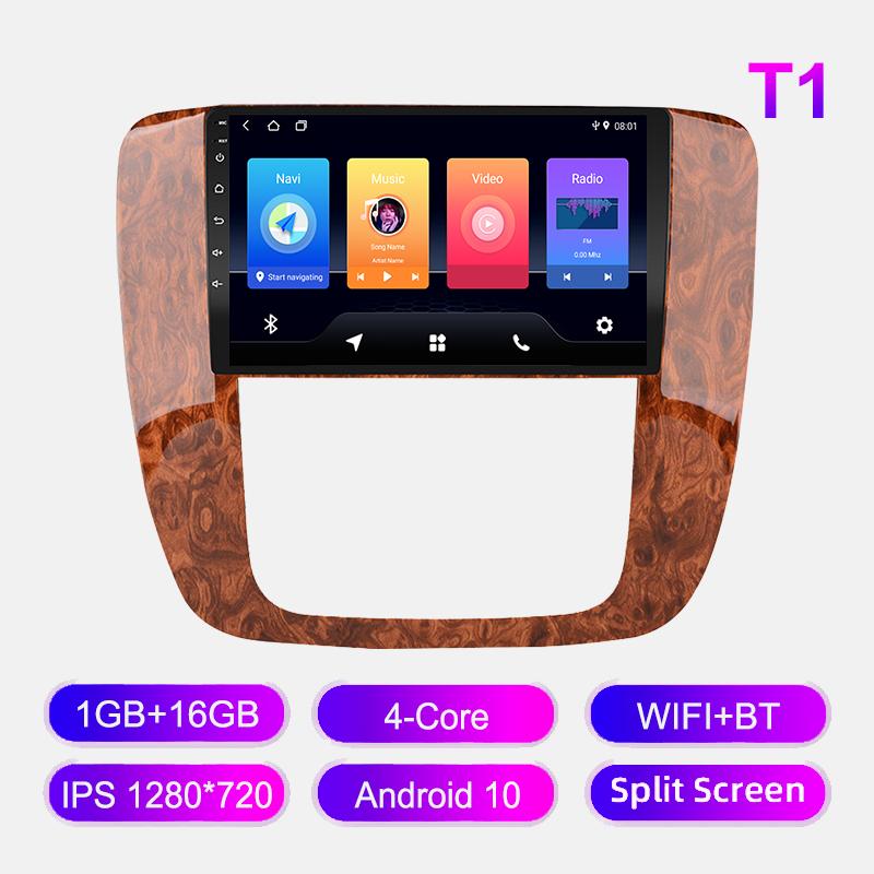 

4G WIFI BT автомобильное радио для Chevrolet Tahoe Suburban GMC Yukon 2008-2012 Android 12 мультимедийный видеоплеер GPS авто стерео Carplay