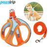 New Pet Dog Harness Outdoor Reflective Breathable Dog Traction Rope Durable Adjustable Walking Harness for Small Medium Pets