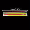 32/64pcs 8inch Colorful Glow Sticks with Connectors - Bulk Fluorescent Vibrant Party Supplies & Favors ZSY