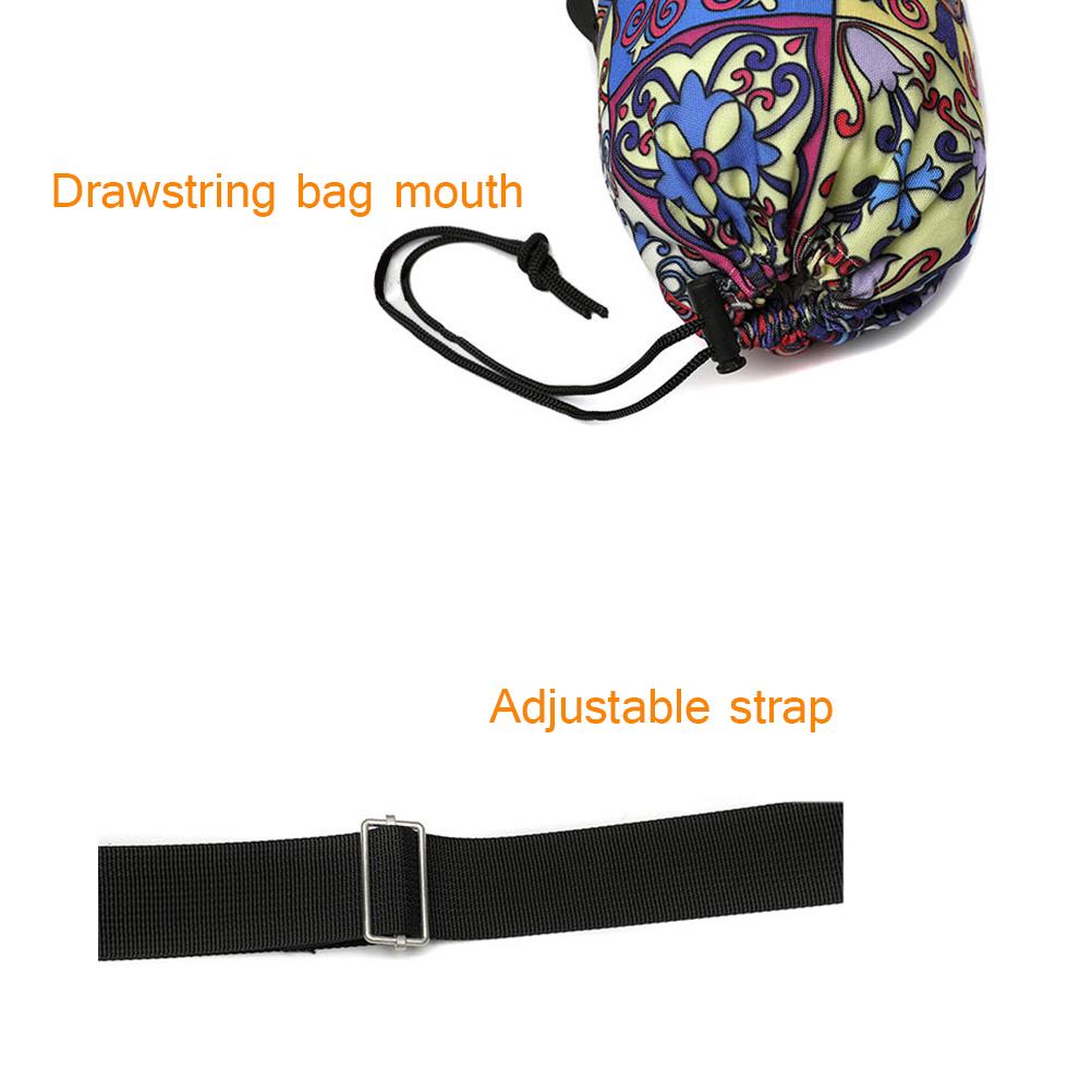 75*16cm Printed Canvas Yoga Mat Bag Carrier Sport Gym Bags Fitness Training Storage Case