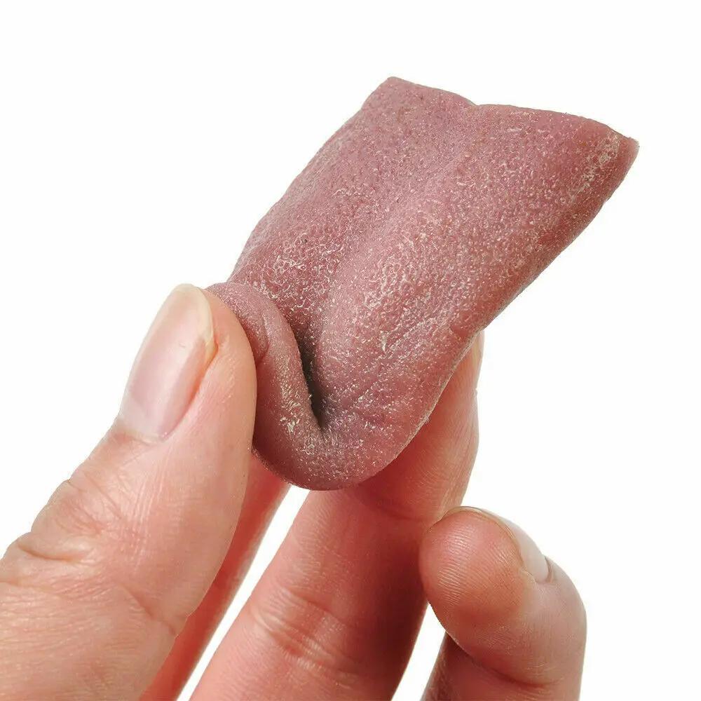 Horror Funny Tricks Whole Person False Simulation Rubber Tongue Prank Maker Trick Kids Boy Toys Halloween Prank Toy Kids Gift