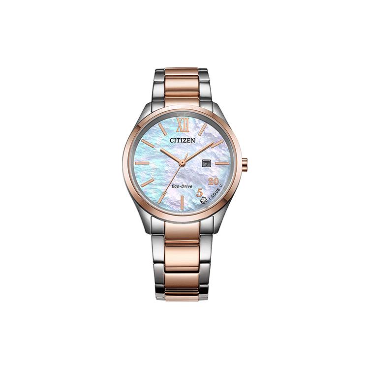 

CITIZEN Women s Ecology Drive Collection Watch EW2456-88D Pink Gold Watch Case
