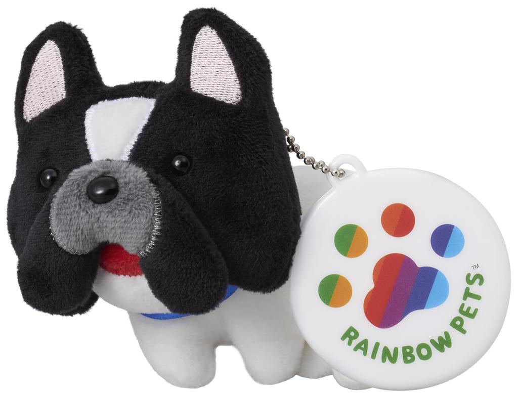 My Pet Plush Toy Rainbow Pet French Bulldog (Piebdo)
