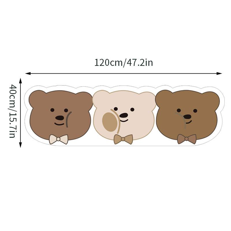 Cartoon Küche Lange Teppiche Unregelmäßige Fußmatte Teppiche für Wohnzimmer Saugfähige Eingangsfußmatte Küchenteppich Fußmatte alfombra