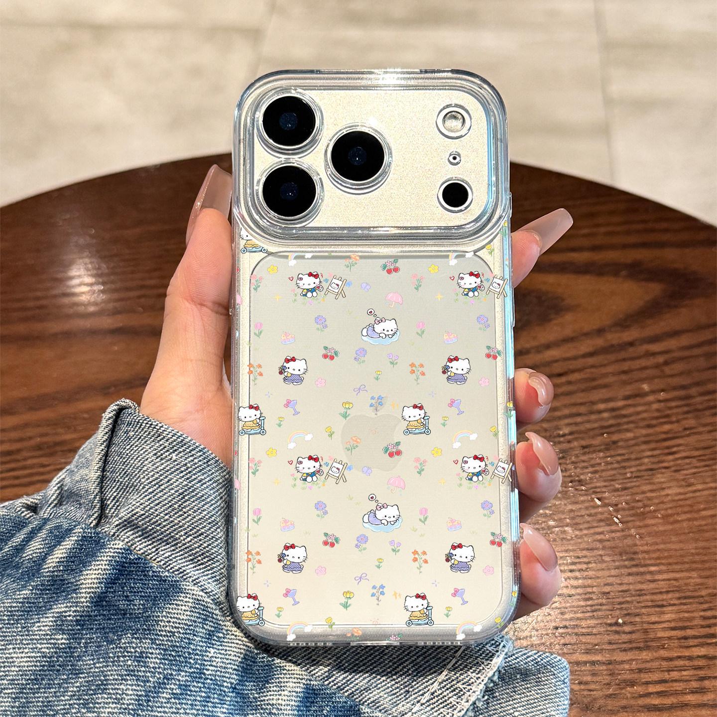 High-End Cat Drawing Board Case for iPhone 17promax, 15, 14 - Cute & Unique Design Apple 16 PRO