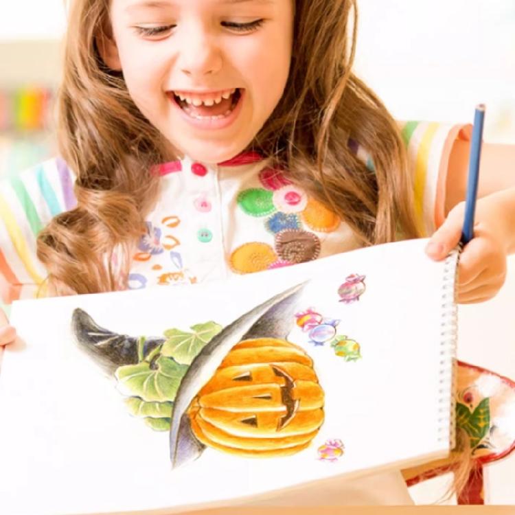 24/36/48 Color Sketching Pencil Easy to Color Drawing Pencils Colored Pencils for Kid Adult