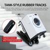 Tracked electric stair climber, with a load capacity of 350 kg and a range of 1000 steps, an ultra-long-range electric trolley.
