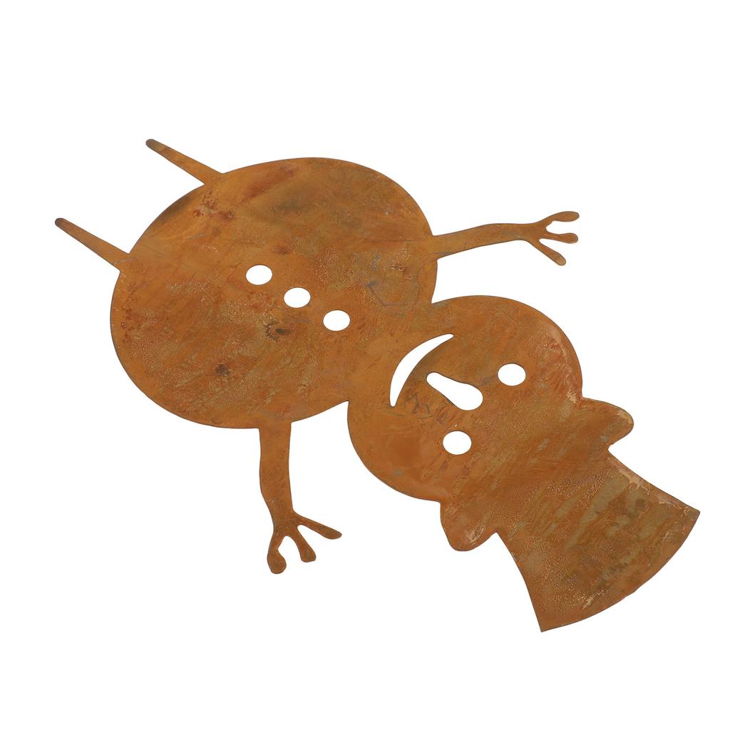 Xmas Garden Stake Snowman Decorative Garden Stake Yard Sign Outdoor Decoration for Lawn Pathway Pati