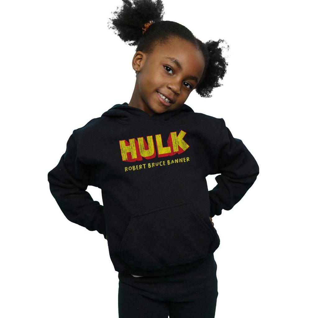 Marvel Girls Hulk AKA Robert Bruce Banner Hoodie