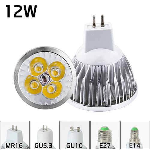 10PC Led Bulb Spotlight MR16 GU10 E27 E14 Spot Lamp 2835 SMD Lampada GU5.3 220V 110V 12V COB Bulb 3W 9W 12W 15W For Home Decor