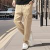 Straight Men's Casual Trousers, Loose and Thin Summer Fashion Sports Quick-drying Tethered Overalls