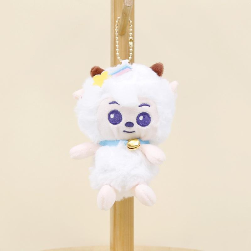Sweet Soft And Plush Sheep Keychain Charming Lamb Doll For Accessories Girls