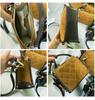 Premium Women's Top-Grain Cowhide Suede Crossbody Handbag 2025 Fashionable Small Square Bag