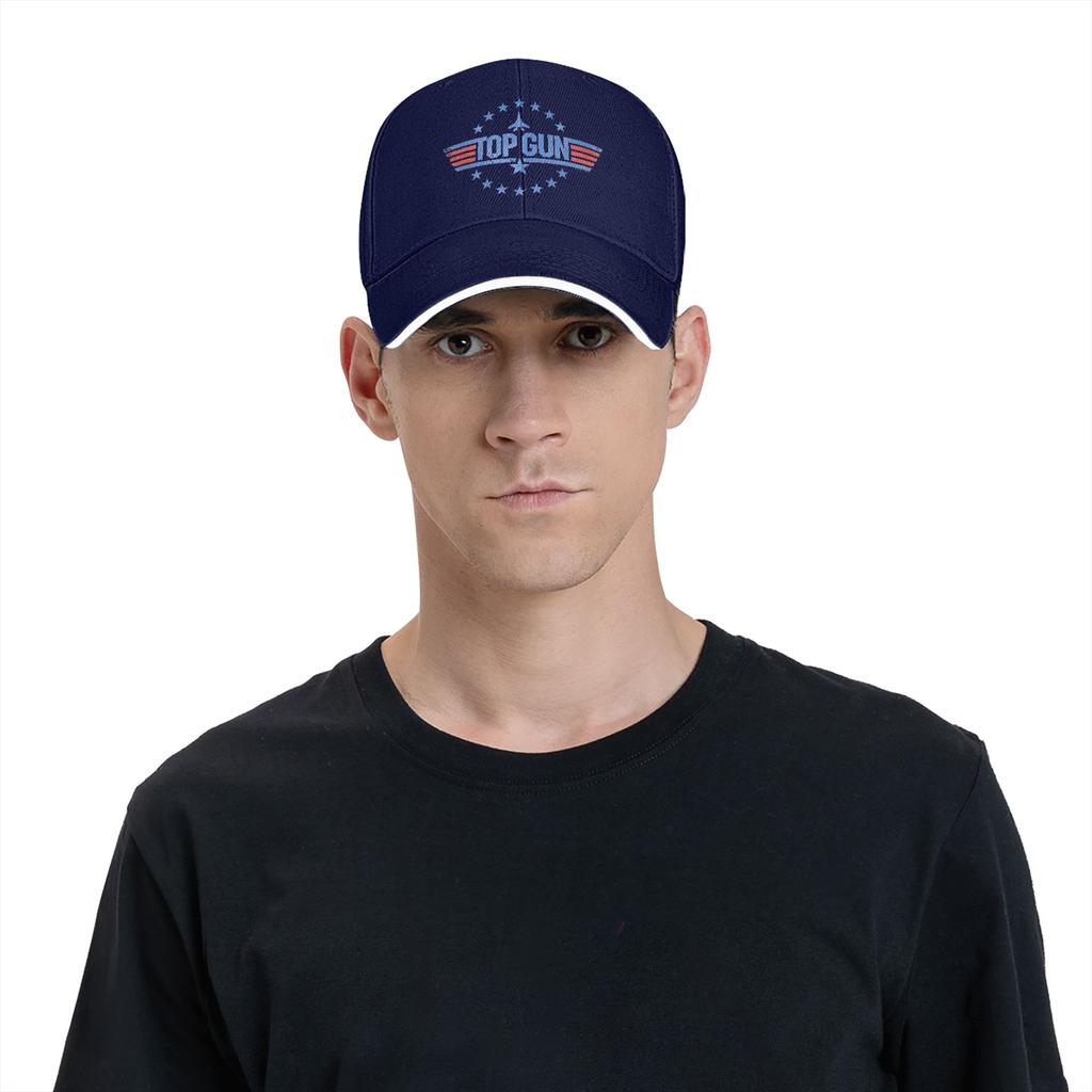 Summer Top Gun Baseball Cap Running Hippie Y2K Retro Design Sun Trucker Hat Women Men High Quality Baseball Caps