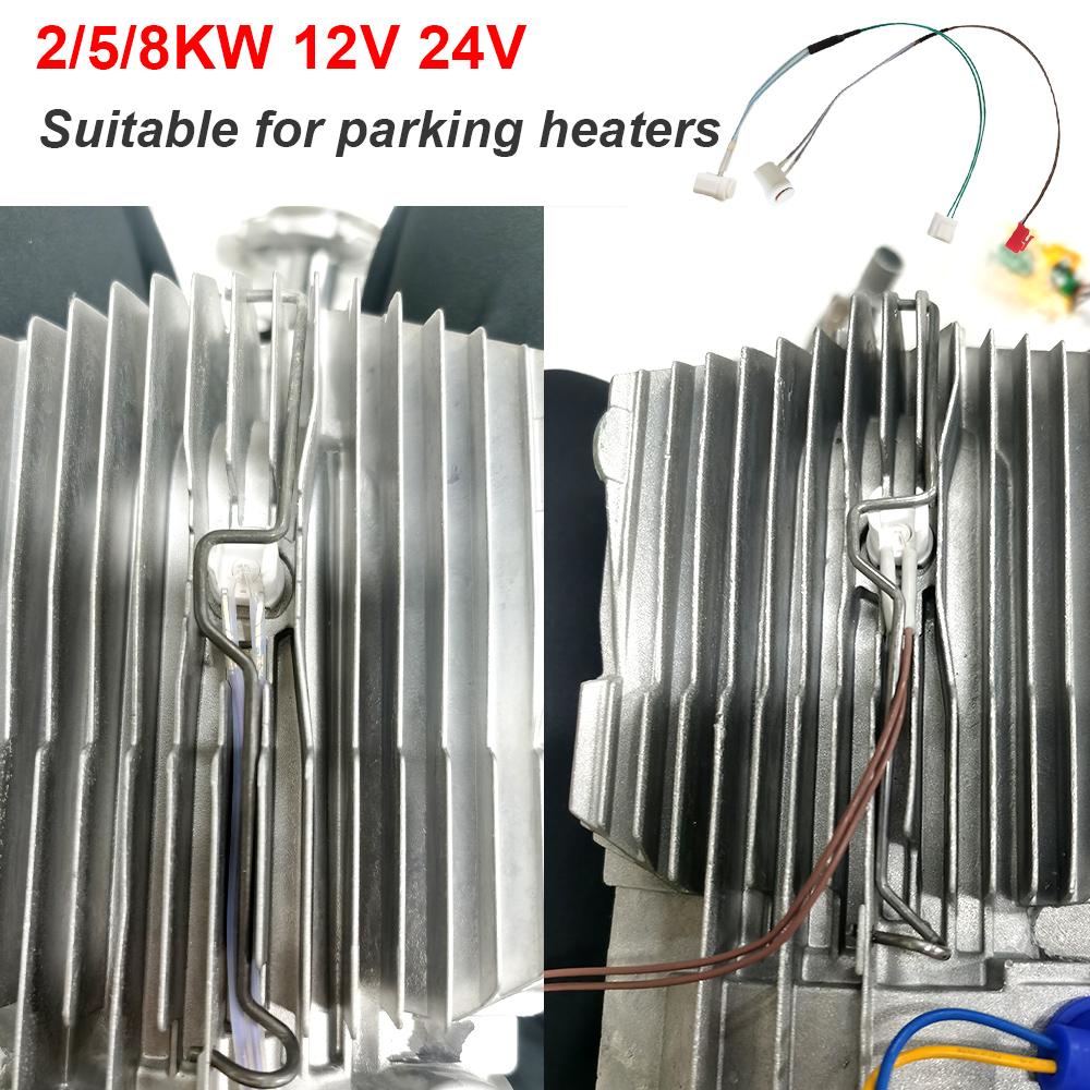 2/5/8KW Car Temperature Sensor Air Heater Suitable For Parking Heaters Connector Accessories Auto Heating Parts 30cm