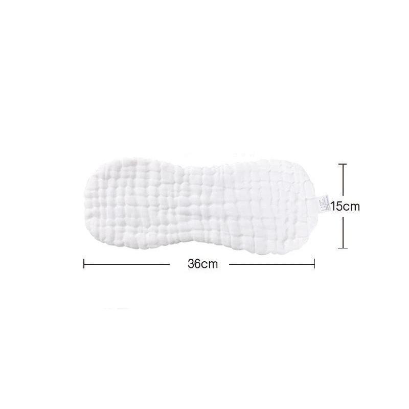 

5Pcs 12-Layer Pure Cotton Baby Nappies Washable Reusable Peanut Diaper Insert Liners Cloth Diaper Nappy