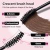 Rock Sweet Velvet Mist Krem do Koloryzacji Brwi Szybkoschnący Wodoodporny Naturalny Nie rozmazuje się Łatwy w Koloryzacji Tint do Brwi Dla Początkujących