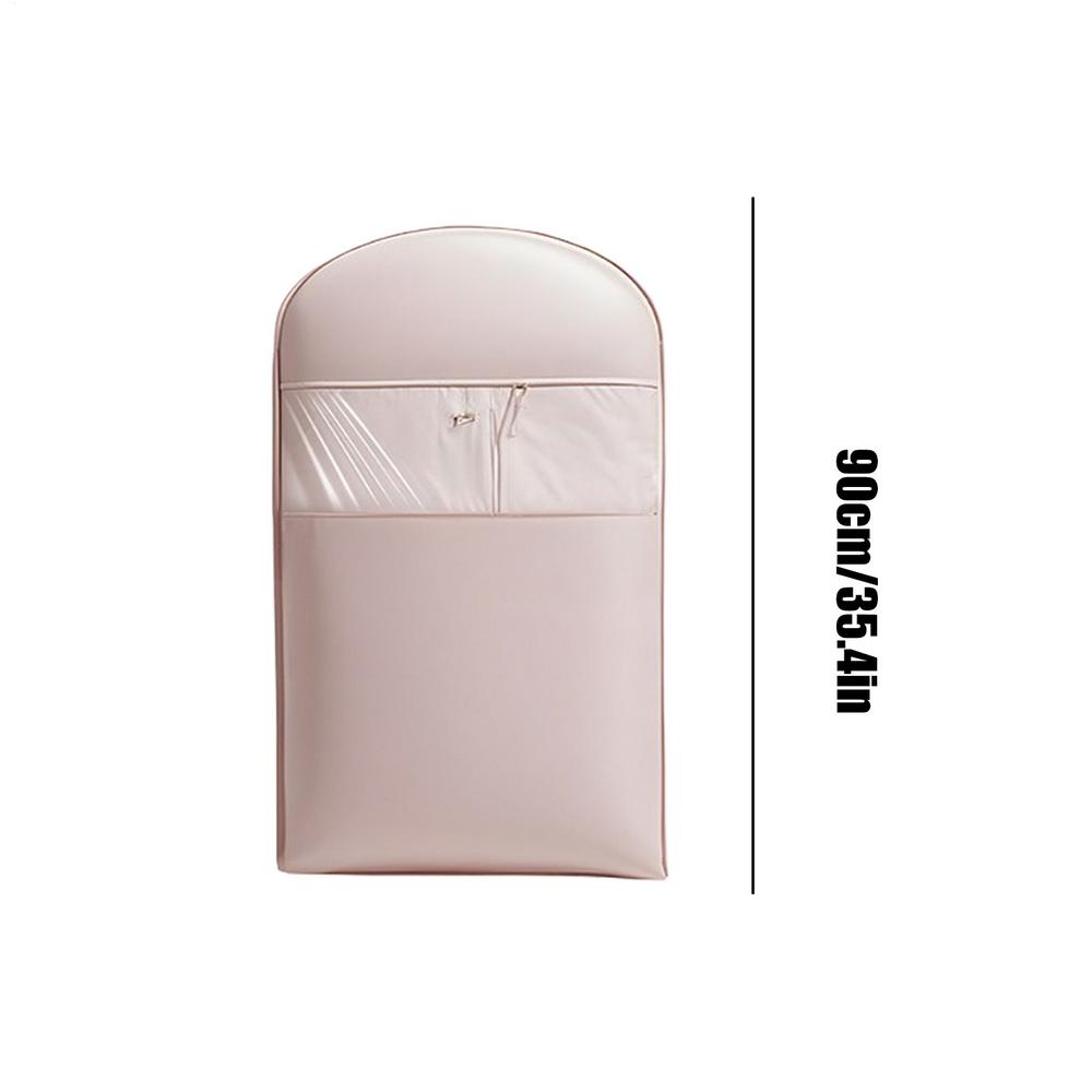 

Garmet Bags Travel Suit Bag Self-compression Hanger Protector Organizer Dust-Proof Transparent Storage For Down Jacket Dance