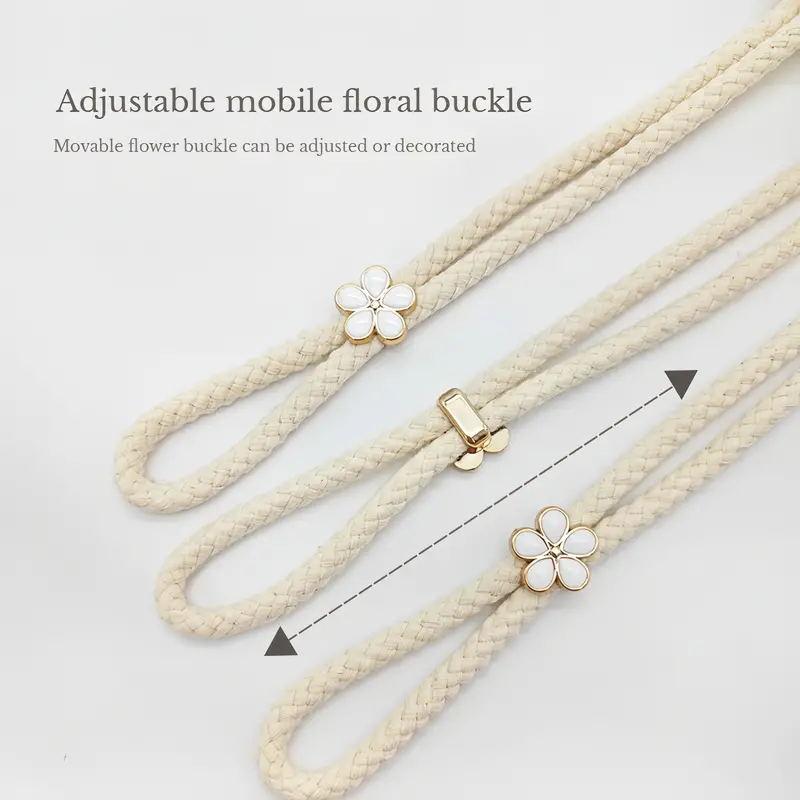 1 Adjustable Hand Braided Curtain Fasteners with Small Metal Drapes - No Punch Size Universal Elastic Curtain Strap