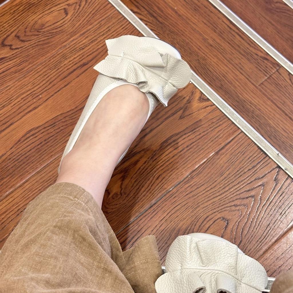 Women Loafers Slip On Flat Shoes Woman Summer Flats Soft Comfort Genuine Leather Moccasins Loafers Vintage Breathable Casual Shoes