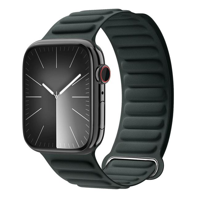Magnetisches Schleifenband für Apple Watch Armbänder 44mm 40mm 49mm 45mm 41mm 38mm Feingewebtes Armband iWatch Series 9 8 6 7 SE Ultra 2 3 11 Armband