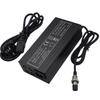 67.2V5A Fast Charge 5A Charger For 60V Wheelbarrow Harley 16S 60V  Lithium Battery GX16 Connector with Fan Metal Shell