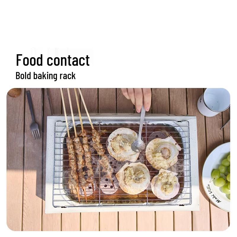 Mobigarden Disposable Portable Charcoal Grill