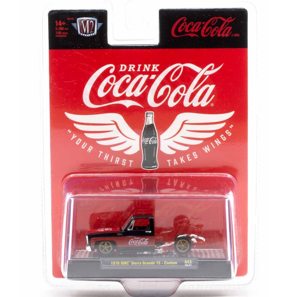 M2 MACHINES АССОРТИМЕНТ GMC SIERRA GRANDE 15 CUSTOM 1/64 A43-1976 - (предмет номер. 52500-A43-03) коричневый