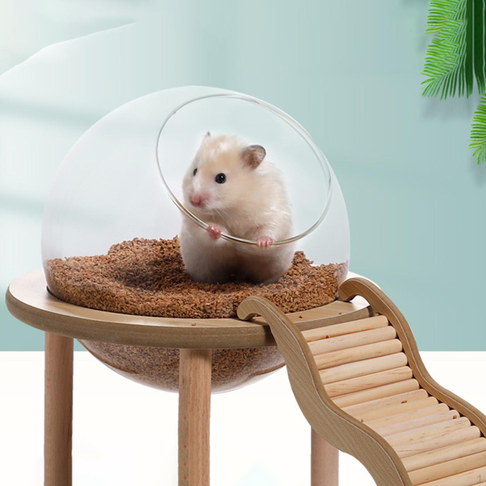 

Роскошный набор для купания мелких домашних животных с песком «Хомяк» 18cm