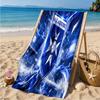 Aj Auxerre Football Club Beach Towel Microfiber Beach Towel, Lightweight and Quick-Dry, for Summer Travel, Swimming Pool Fan Birthday Gift