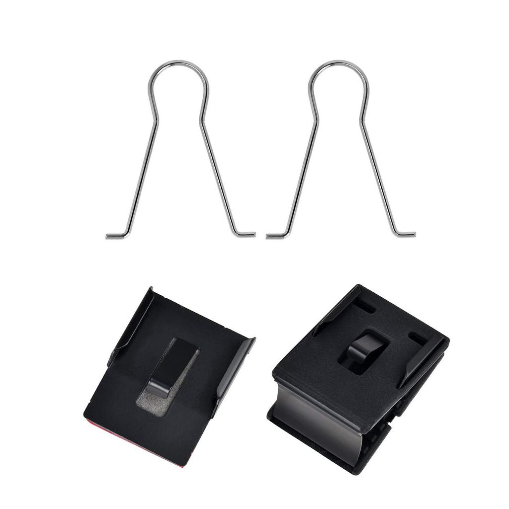 FODSPORTS Motorcycle Intercom Base for V6 Mounting Intercom Helmet Mount 1 Set Plus, Two-Piece Base, Parts, Clip, Accessory,