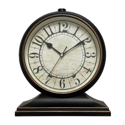 Desk Clock with Retro for Bedroom And Shelf Use