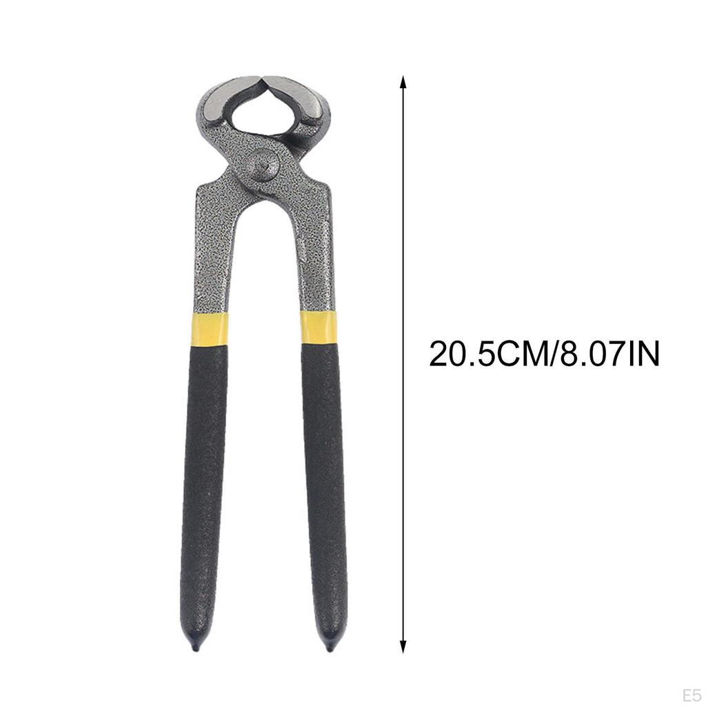 45 Stahl-Endschneiderzange, Zubehörwerkzeug, Rutschfester Nagelzieher, Entferner, Klaue, Extraktor