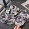 Kids Cartoon Decor Breathable Mesh Casual Sneakers