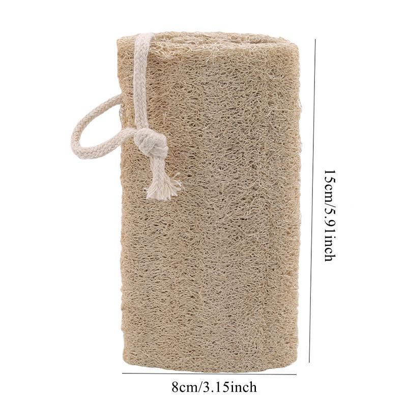 1PC Organic Loofahs Loofah Spa Exfoliating Scrubber Natural Luffa Body Wash Sponge Remove Dead Skin Made Soap NEW